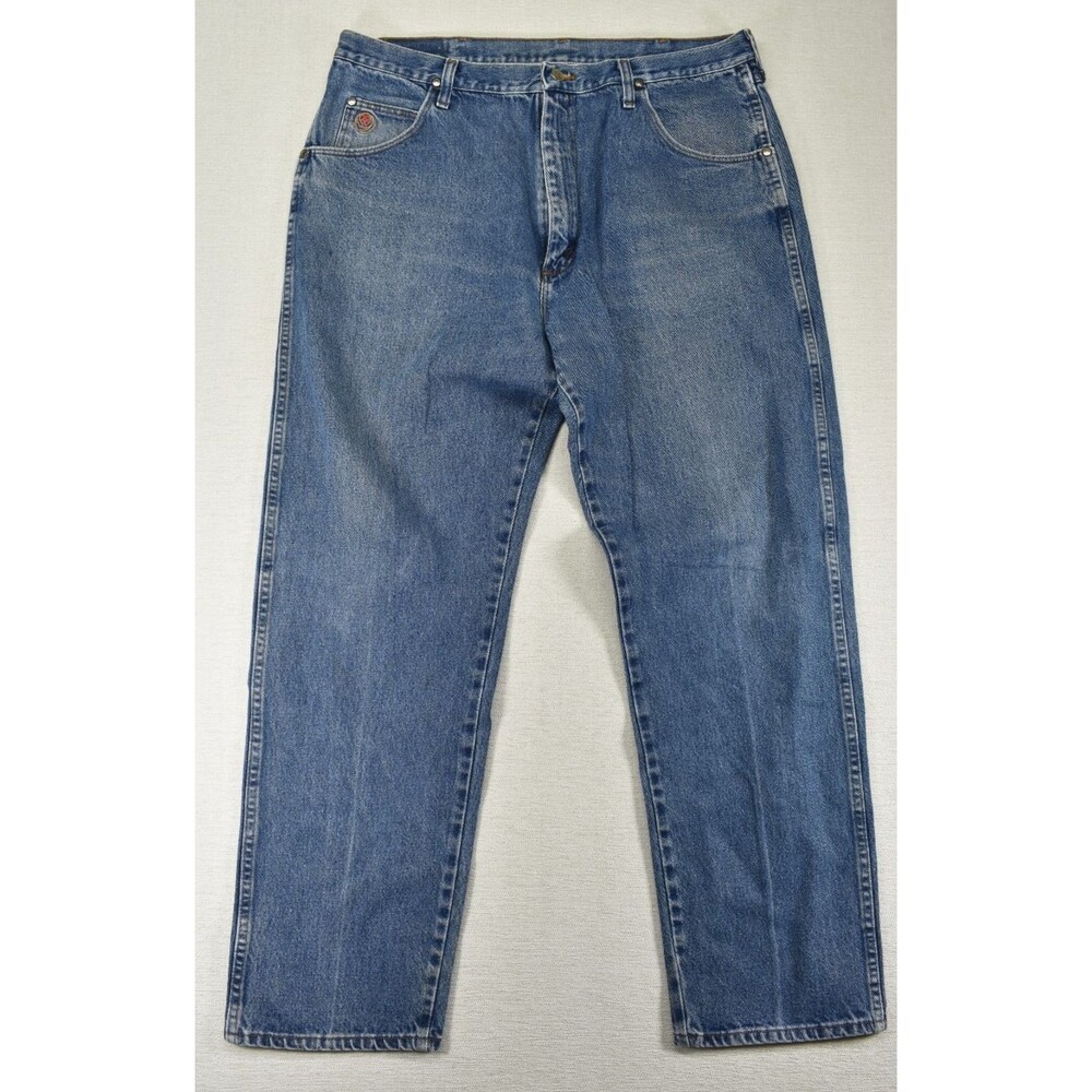 Vintage Wrangler 20X Premium Jeans Mens 40x32 Medium Wash 100% Cotton Straight